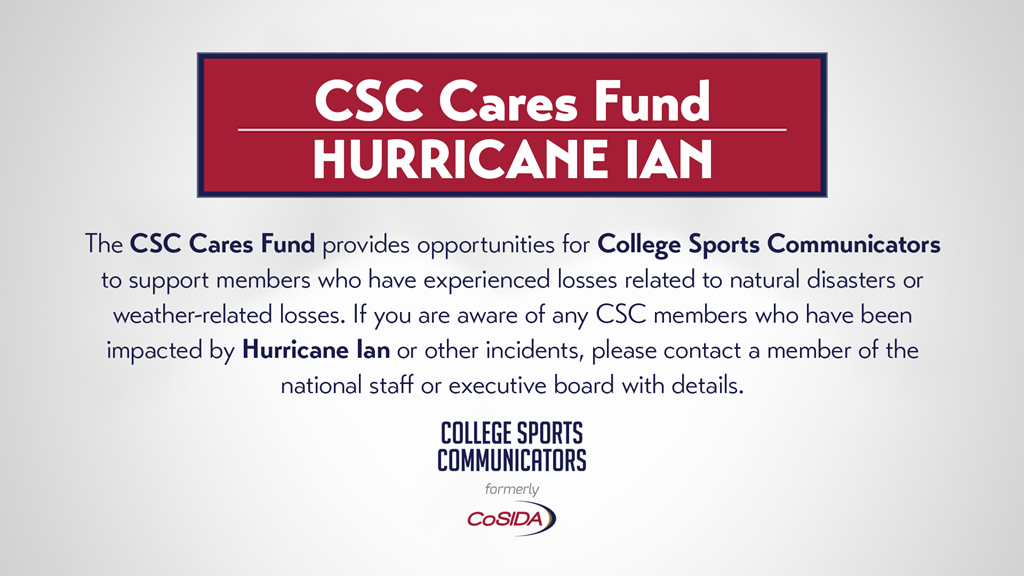 CSC Offers Support For Members Affected By Hurricane Ian